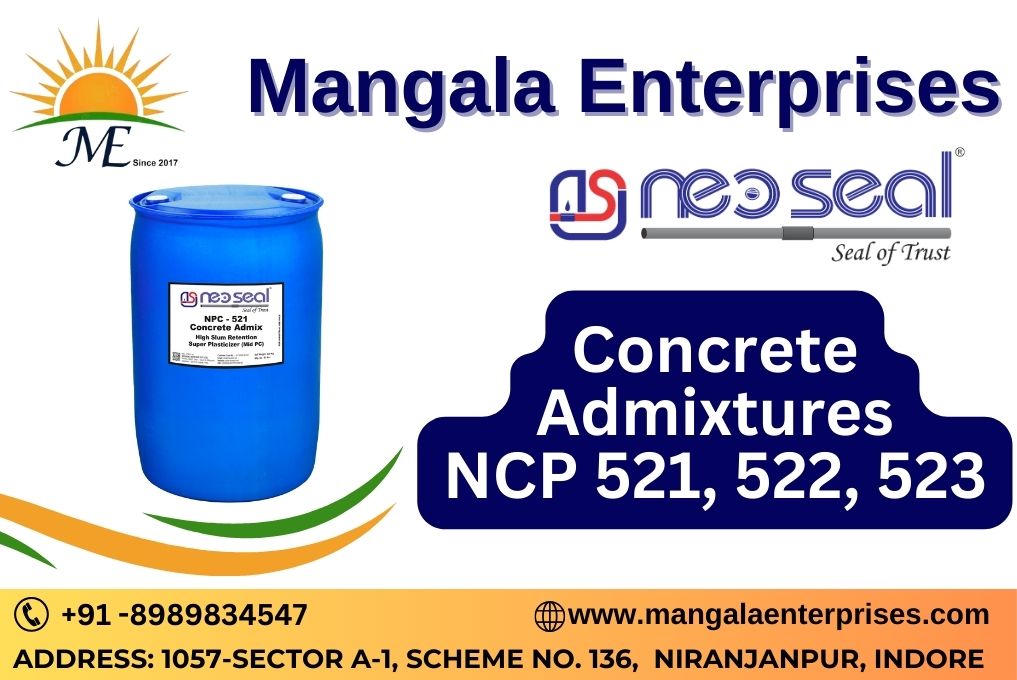 Concrete Admixture NCP 521, 522, 523 Distributor in Indore