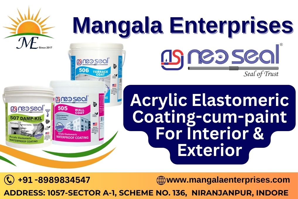 Acrylic Elastomeric Coating Cum Paint For Interior  Exterior in Indore